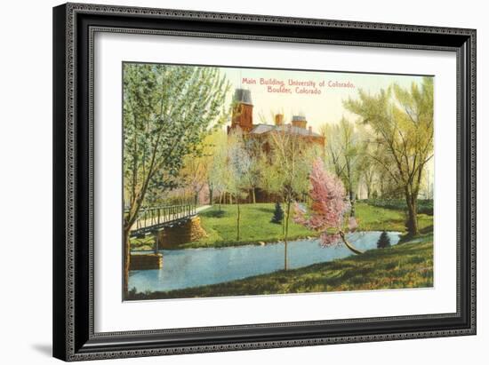 University of Colorado, Boulder-null-Framed Art Print