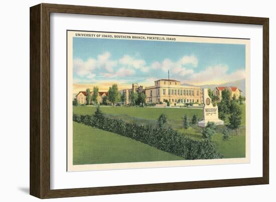 University of Idaho at Pocatello-null-Framed Art Print