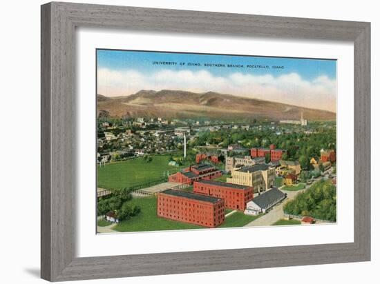 University of Idaho at Pocatello-null-Framed Art Print