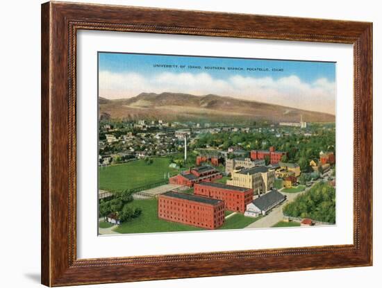 University of Idaho at Pocatello-null-Framed Art Print