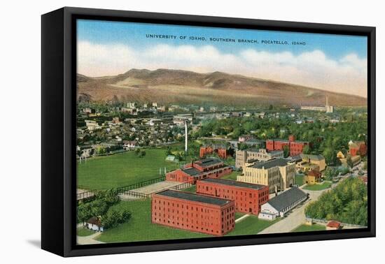 University of Idaho at Pocatello-null-Framed Stretched Canvas