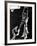 University of Kansas Basketball Star Wilt Chamberlain Playing in a Game-George Silk-Framed Premium Photographic Print