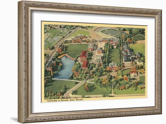 University of Nevada, Reno-null-Framed Art Print