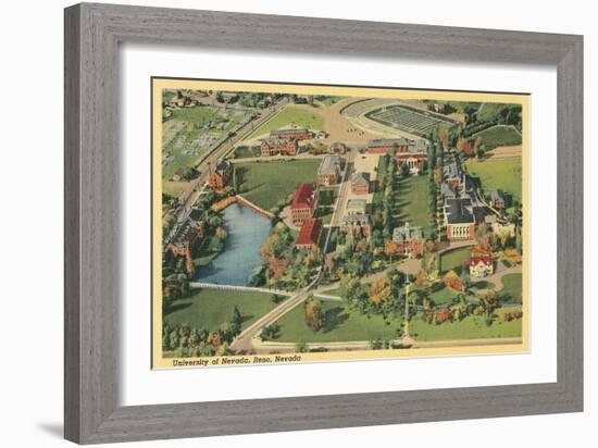 University of Nevada, Reno-null-Framed Art Print