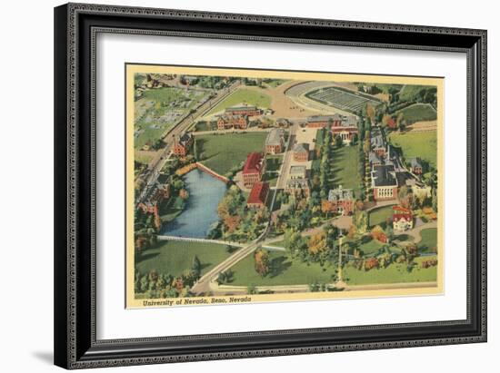 University of Nevada, Reno-null-Framed Art Print