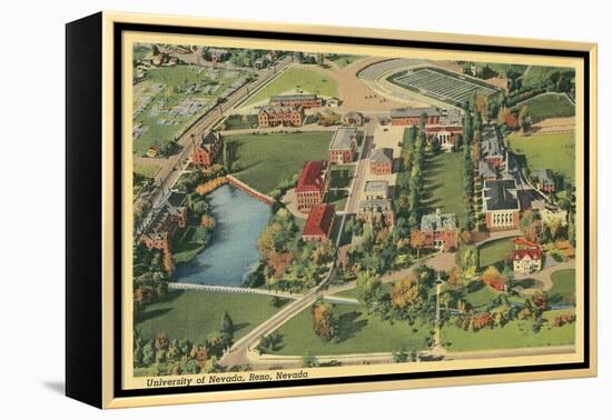 University of Nevada, Reno-null-Framed Stretched Canvas