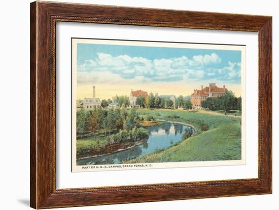 University of North Dakota, Grand Forks-null-Framed Art Print