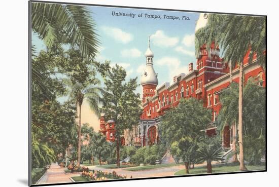 University of Tampa, Florida-null-Mounted Art Print