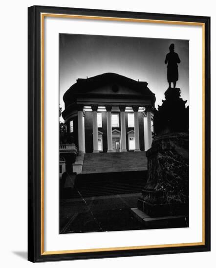 University of Virginia Rotunda-Peter Stackpole-Framed Photographic Print