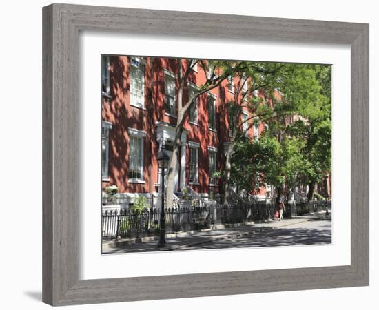 University Place, Greenwich Village, West Village, Manhattan, New York City-Wendy Connett-Framed Photographic Print