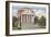 University Rotunda, Charlottesville, Virginia-null-Framed Art Print