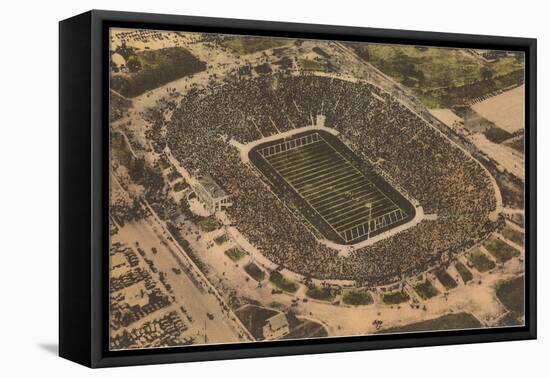 University Stadium, Ann Arbor, Michigan-null-Framed Stretched Canvas