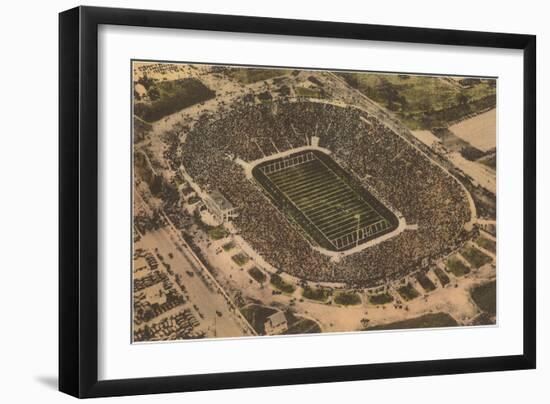 University Stadium, Ann Arbor, Michigan-null-Framed Art Print