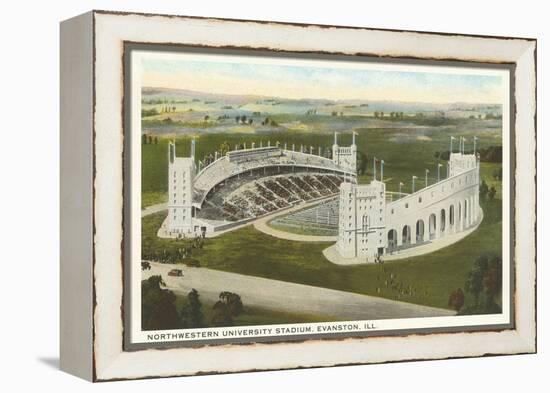 University Stadium, Evanston, Illinois-null-Framed Stretched Canvas