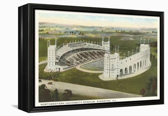 University Stadium, Evanston, Illinois-null-Framed Stretched Canvas