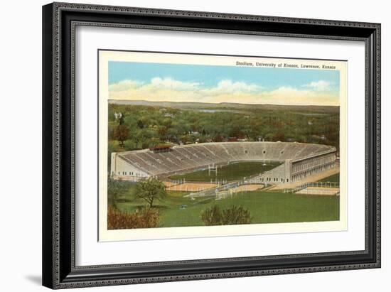 University Stadium, Lawrence, Kansas-null-Framed Art Print