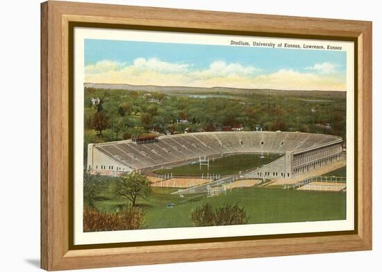 University Stadium, Lawrence, Kansas-null-Framed Stretched Canvas