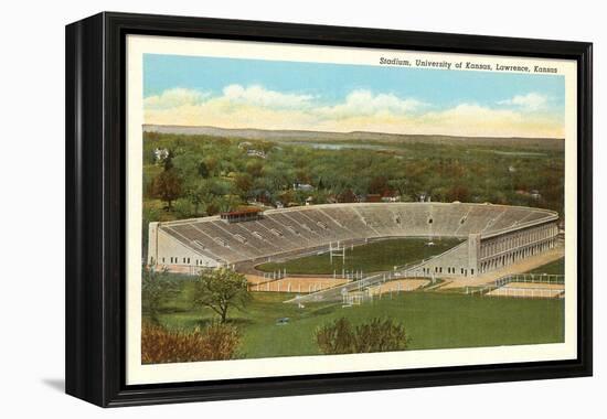 University Stadium, Lawrence, Kansas-null-Framed Stretched Canvas