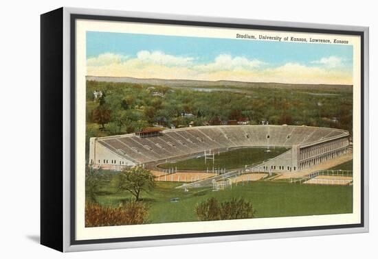 University Stadium, Lawrence, Kansas-null-Framed Stretched Canvas