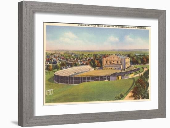 University Stadium, Madison, Wisconsin-null-Framed Art Print