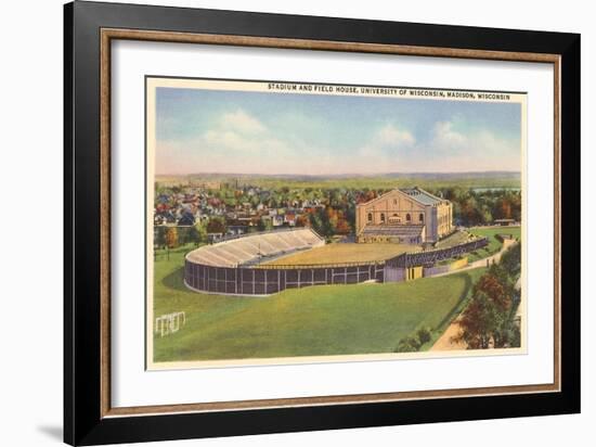 University Stadium, Madison, Wisconsin-null-Framed Art Print