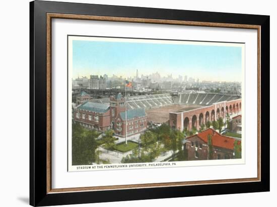 University Stadium, Philadelphia, Pennsylvania-null-Framed Art Print