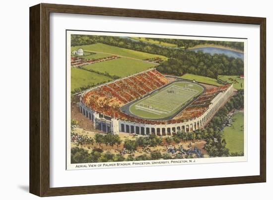 University Stadium, Princeton, New Jersey-null-Framed Art Print