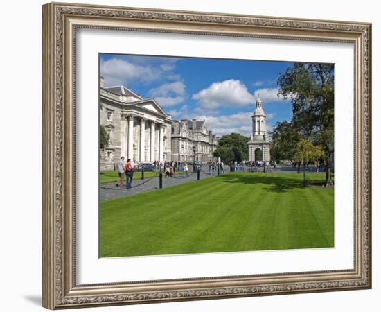 University Trinity College, Dublin, Republic of Ireland, Europe-Hans Peter Merten-Framed Photographic Print