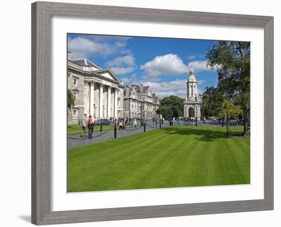 University Trinity College, Dublin, Republic of Ireland, Europe-Hans Peter Merten-Framed Photographic Print