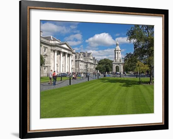 University Trinity College, Dublin, Republic of Ireland, Europe-Hans Peter Merten-Framed Photographic Print