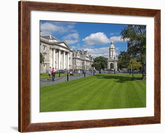 University Trinity College, Dublin, Republic of Ireland, Europe-Hans Peter Merten-Framed Photographic Print