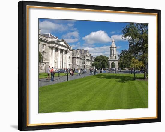 University Trinity College, Dublin, Republic of Ireland, Europe-Hans Peter Merten-Framed Photographic Print