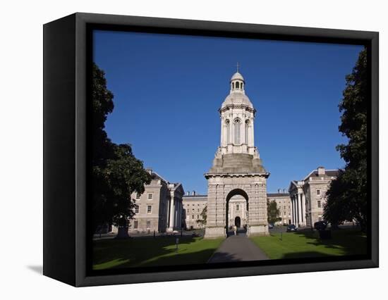 University Trinity College, Dublin,Republic of Ireland, Europe-Hans Peter Merten-Framed Premier Image Canvas