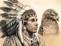 Flight of the Tribe-Unknown ampel-Art Print