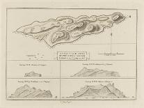 A Chart & Views of the Pitcairn Islands. Atlas to Cook's Voyages-Volume 1: 1773-1777. Pai3999 (Prin-Unknown Artist-Giclee Print