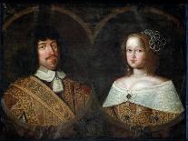 Frederick III of Denmark and his wife Sofia Amalia of Brunswick-Lyneburg, c.1643-Unknown Artist-Framed Giclee Print