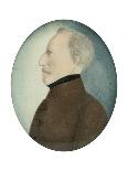 Miniature of “Colonel Gustafsson” former Gustav IV Adolf King of Sweden, c.1830-Unknown Artist-Giclee Print