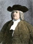 William Penn (1644-1718) English Quaker Founder of Pennsylvania State in 1682 (Engraving)-Unknown Artist-Giclee Print