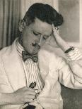 James Joyce, Irish author, 20th century-Unknown-Photographic Print
