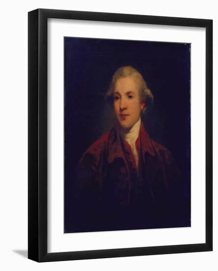 Unknown Man, Called Richard Brinsley Sheridan-Sir Joshua Reynolds-Framed Giclee Print