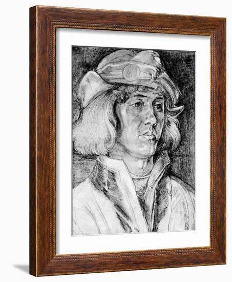 Unknown Portrait, 16th Century-Albrecht Durer-Framed Giclee Print