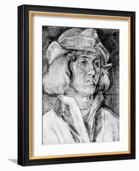 Unknown Portrait, 16th Century-Albrecht Durer-Framed Giclee Print