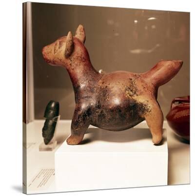 Pottery vessel of Ancient breed of Mexican dog, Colima