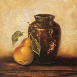 Jug with Peaches-unknown Sibley-Art Print