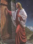 Jesus Knock on the Door-unknown Tobey-Art Print