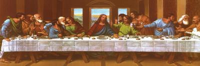 Last Supper-unknown Tobey-Framed Art Print