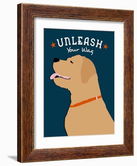 Unleash Your Wag-Ginger Oliphant-Framed Art Print