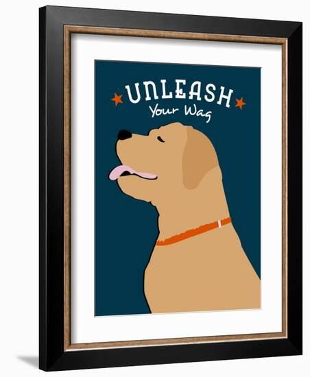 Unleash Your Wag-Ginger Oliphant-Framed Art Print