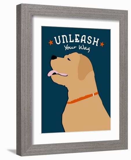 Unleash Your Wag-Ginger Oliphant-Framed Art Print