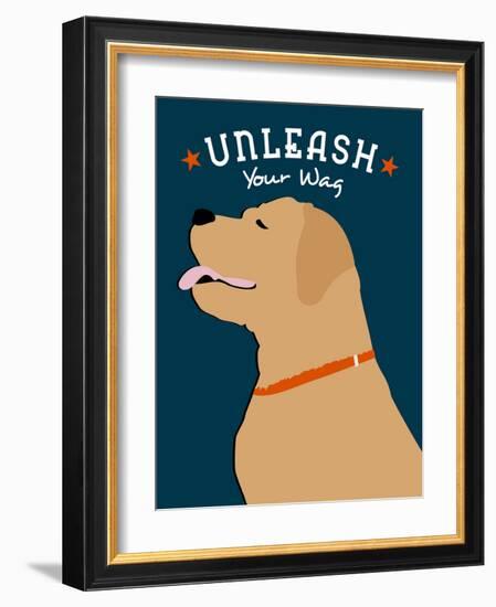 Unleash Your Wag-Ginger Oliphant-Framed Art Print